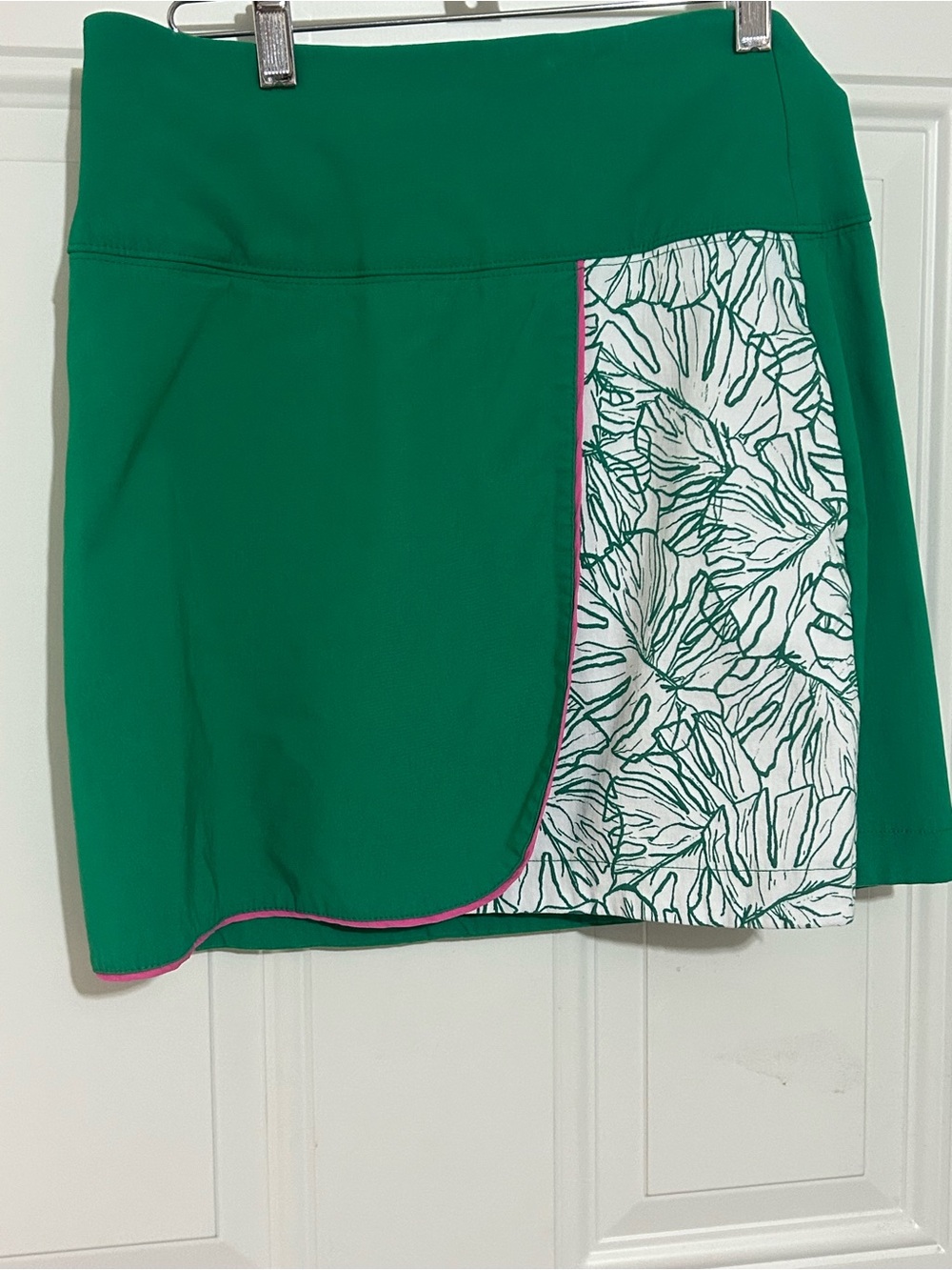 Lady Hagen Emerald Green Golf Skirt with White Size Tag - Picture 3 of 6